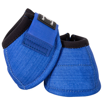 Cdn100Bl Blue Classic Equine No Horse Turn Bell Boots Pair